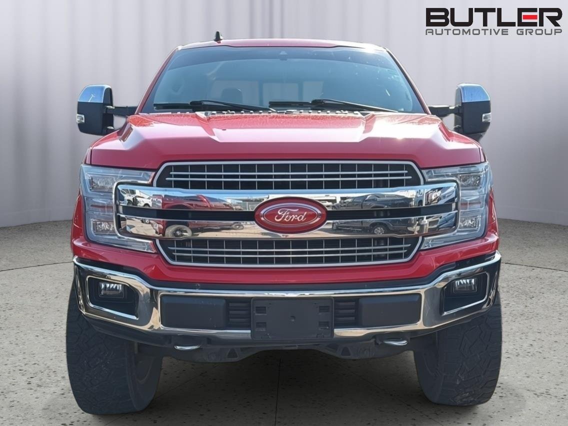 Used 2020 Race Red Ford LARIAT image 3
