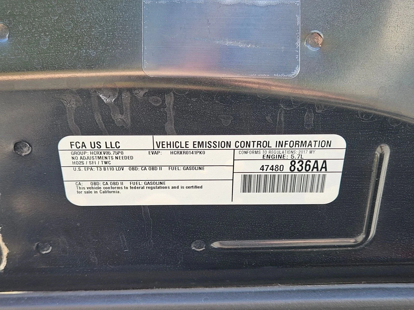 Used 2017 Pitch Black Clearcoat Dodge R/T image 24