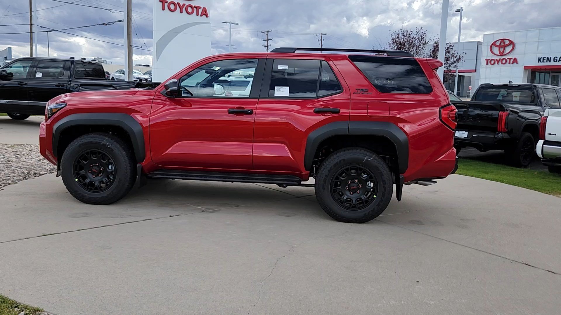New 2026 Supersonic Red Toyota TRD Off-Road Premium image 2