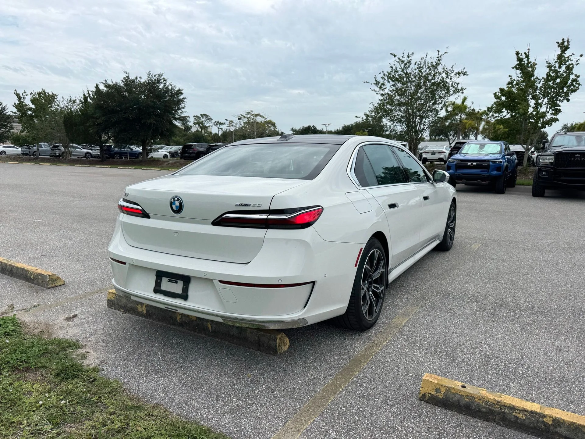 Certified Used 2024 White BMW eDrive50 image 4