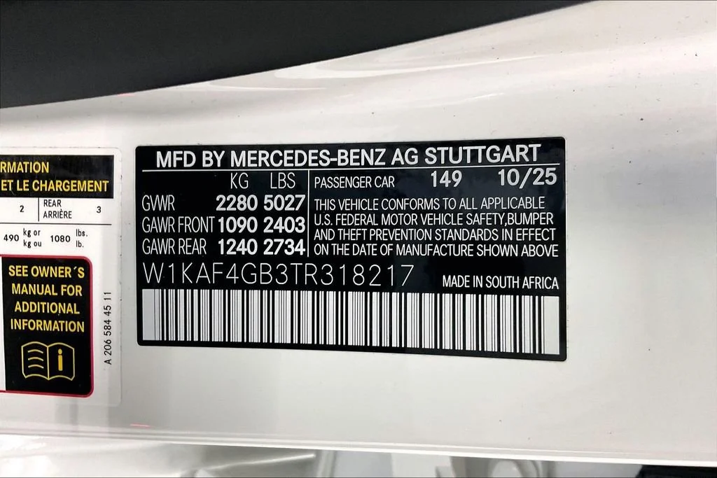 New 2026 Polar White Mercedes-Benz C 300 image 30