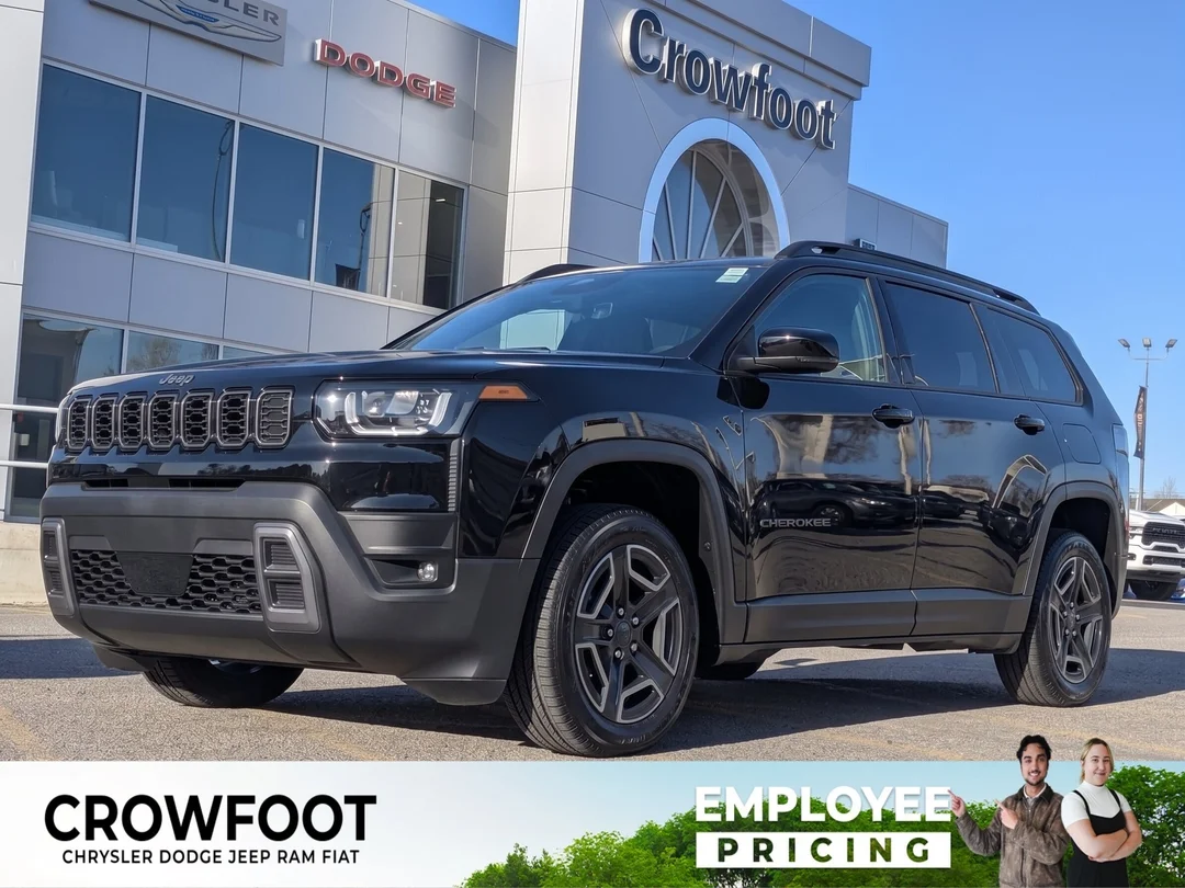 New 2026 Black Jeep Laredo - - 4x4 - Pkg 23F - Mopar Protect Pkg - Compact Spare - 1.6L Turbo Hybrid & More! image 1