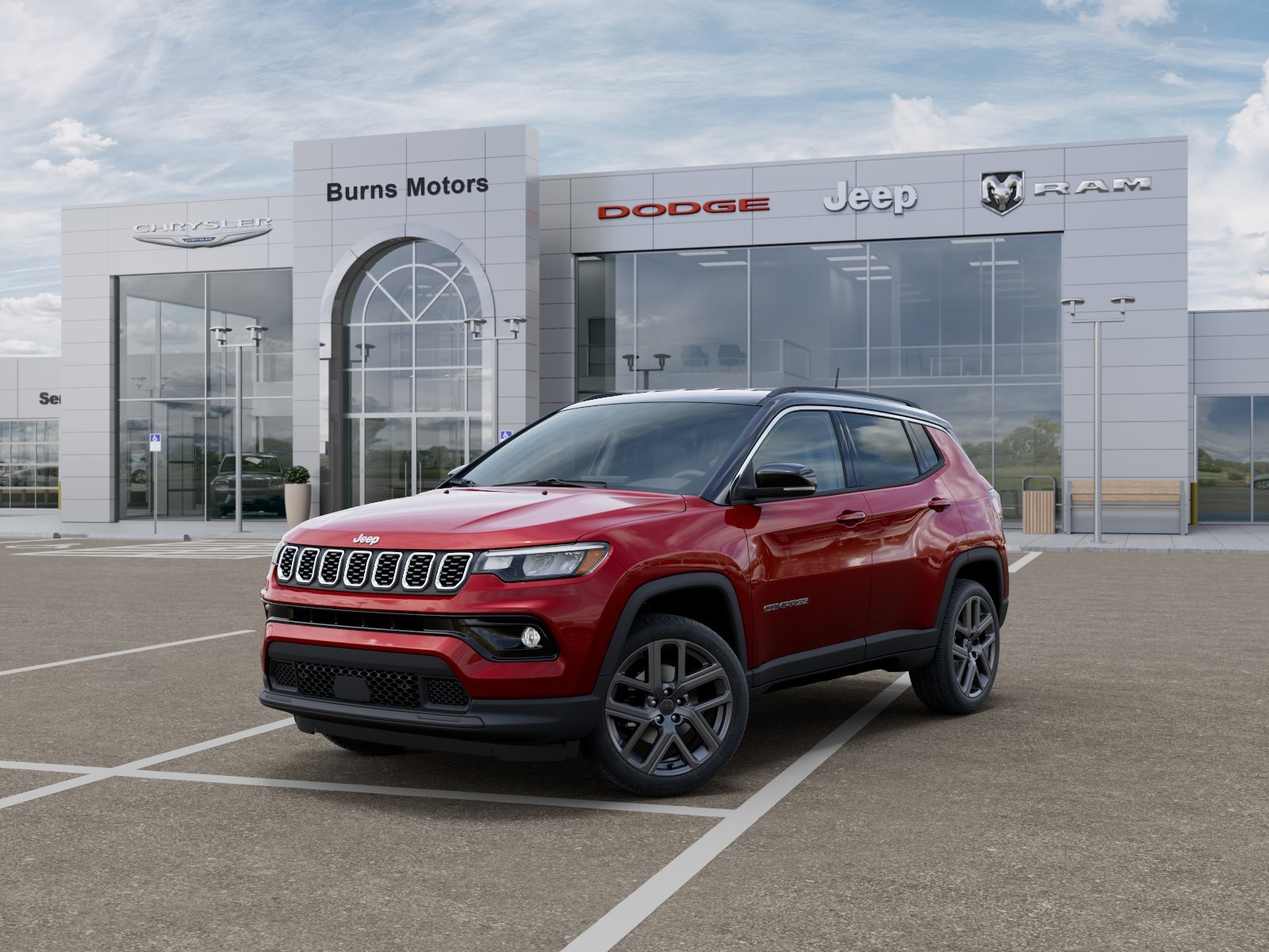 New 2026 Red Hot Pearl-Coat Exterior Paint Jeep Limited Altitude image 27