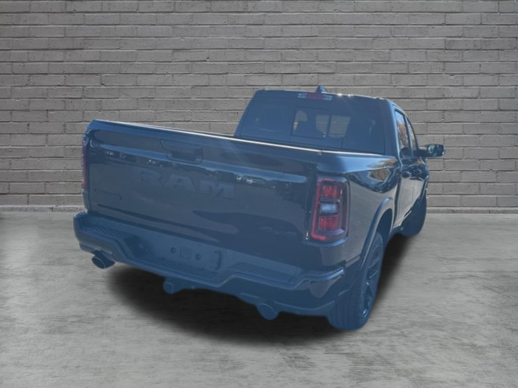 New 2026 Diamond Black Crystal Pearl-Coat Exterior Paint RAM Laramie image 10