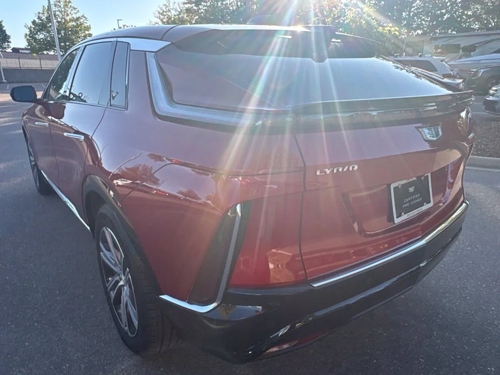 Used 2024 Radiant Red Tintcoat Cadillac Luxury image 3