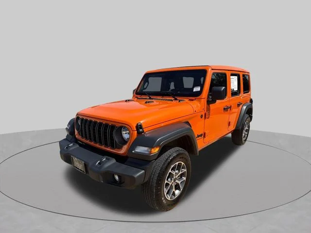 Certified Used 2025 Orange Jeep Sport S image 5