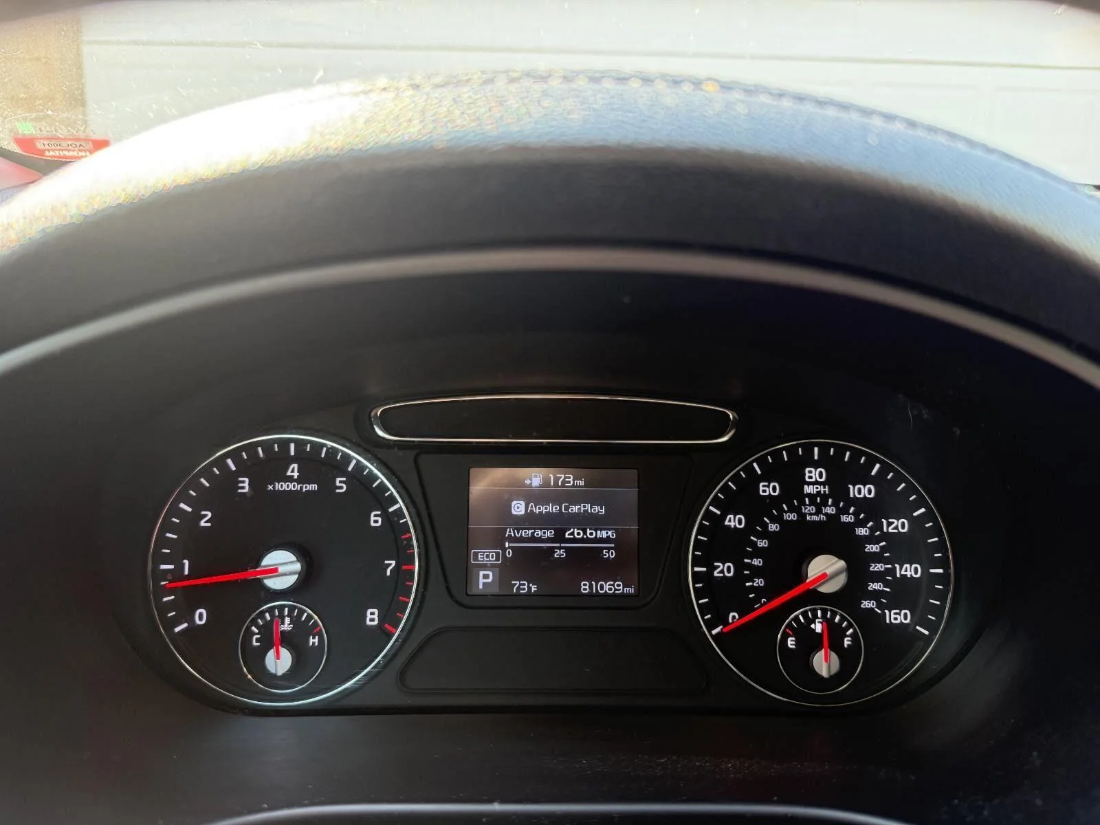 Used 2019 White Kia LX image 4