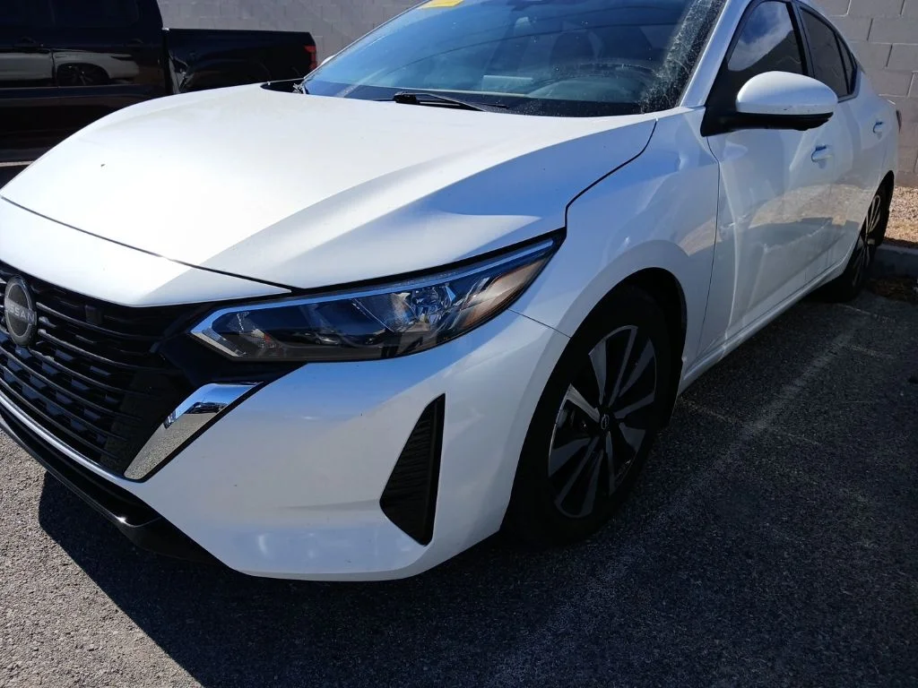 Used 2024 White Nissan SV image 1