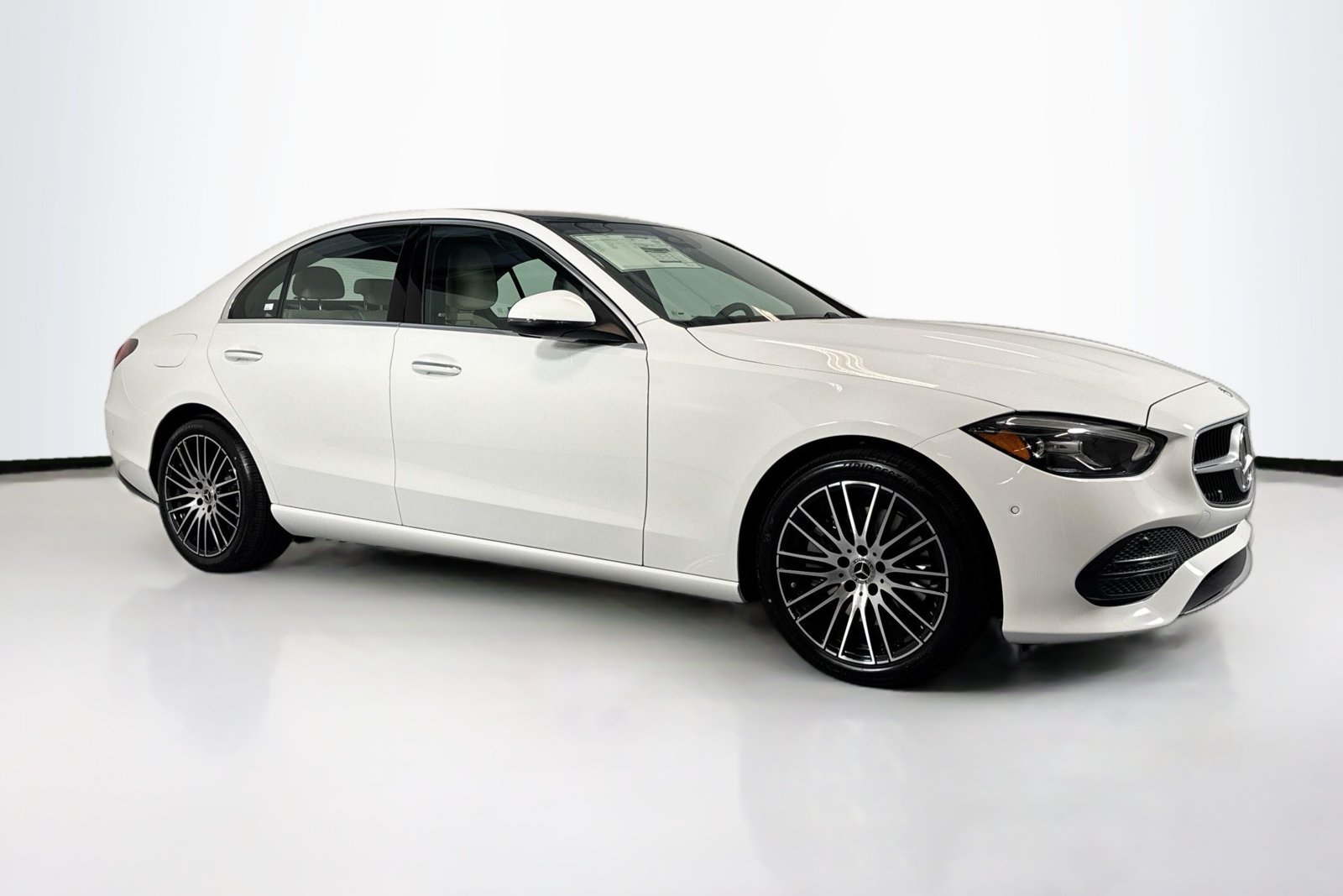 New 2026 Polar White Mercedes-Benz C 300 image 3