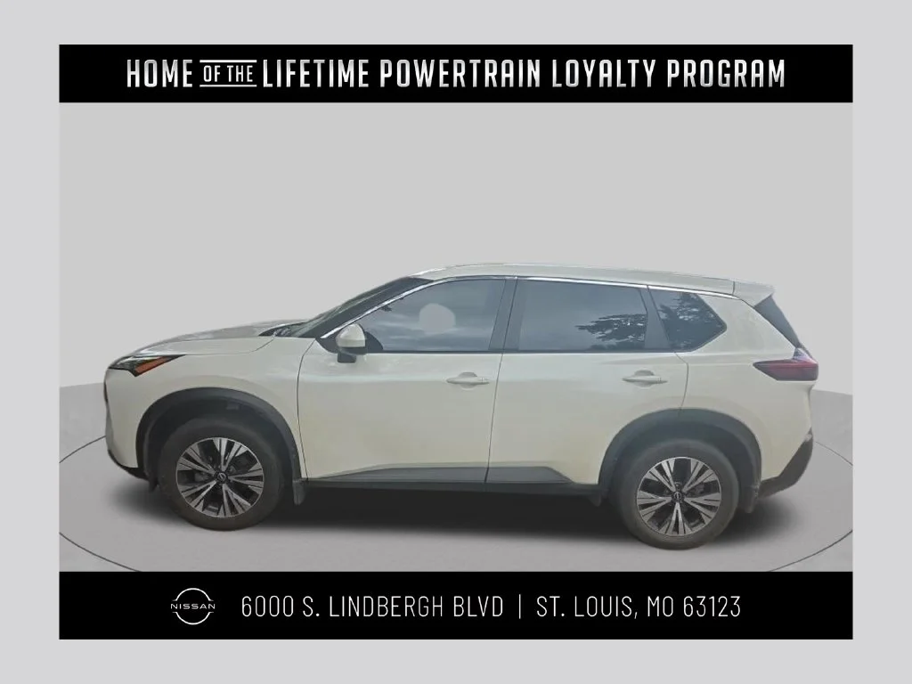 Certified Used 2023 Pearl White Nissan SV image 1