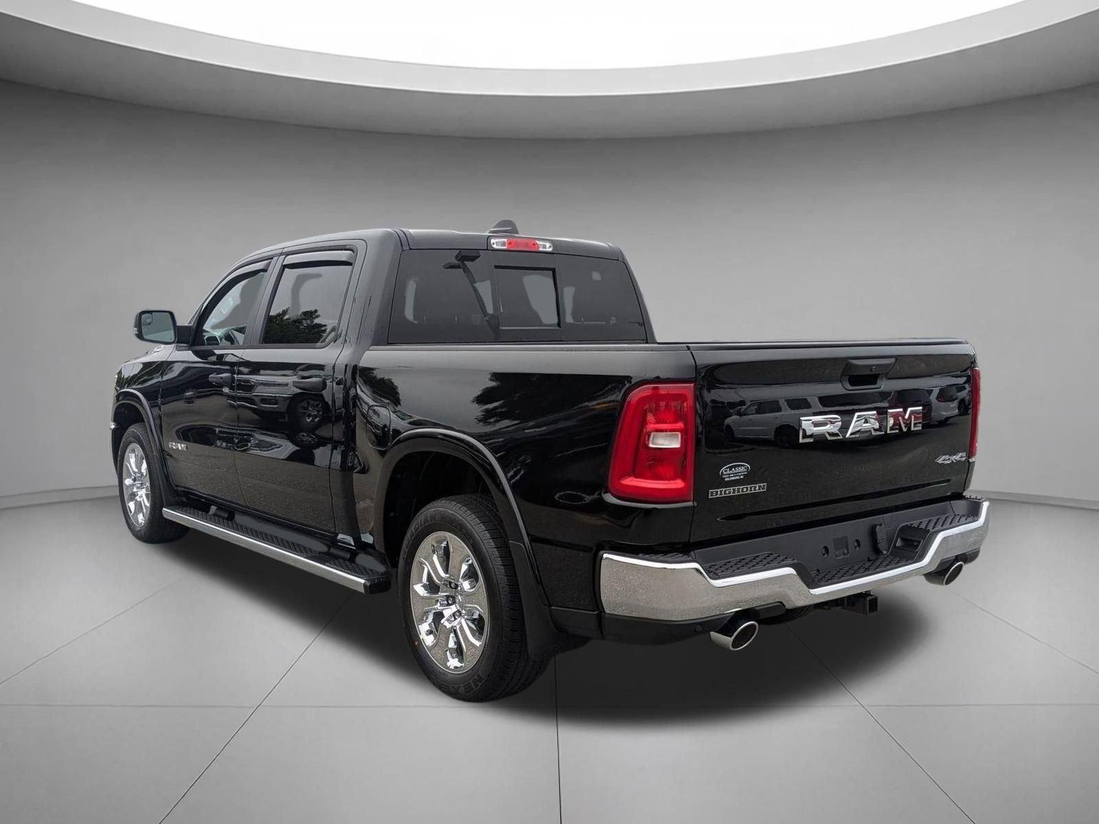 New 2026 Diamond Black Crystal Pearl-Coat Exterior Paint RAM Big Horn image 7