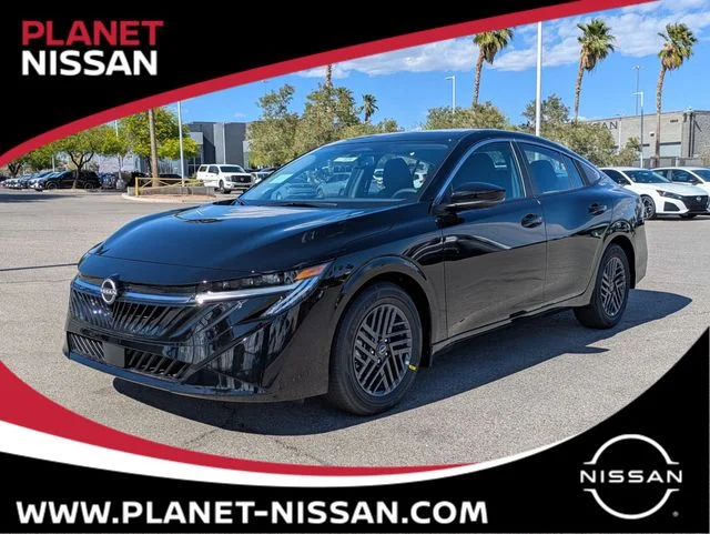 New 2026 Super Black Nissan SV image 1