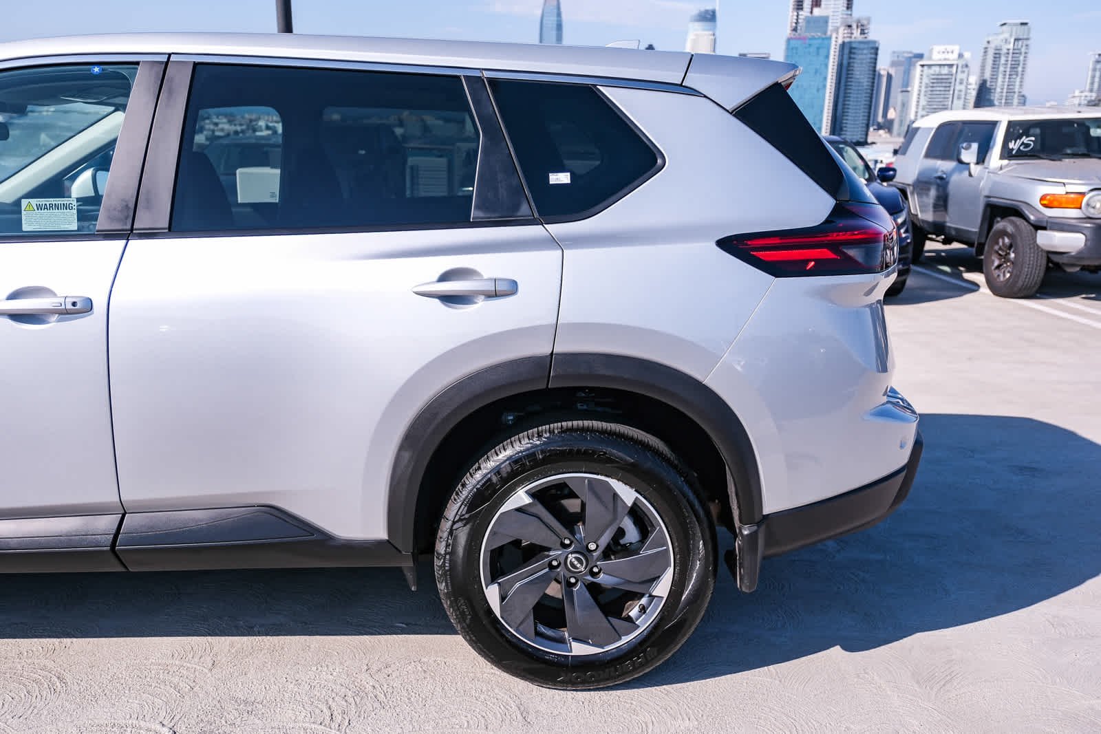 Certified Used 2025 Brilliant Silver Metallic Nissan SV image 8