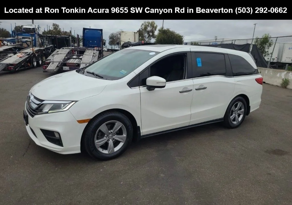 Used 2020 Platinum White Pearl Honda EX-L image 4