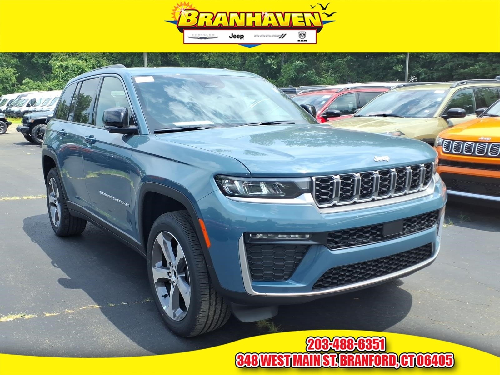 New 2026 Steel Blue Exterior Paint Jeep Limited image 1