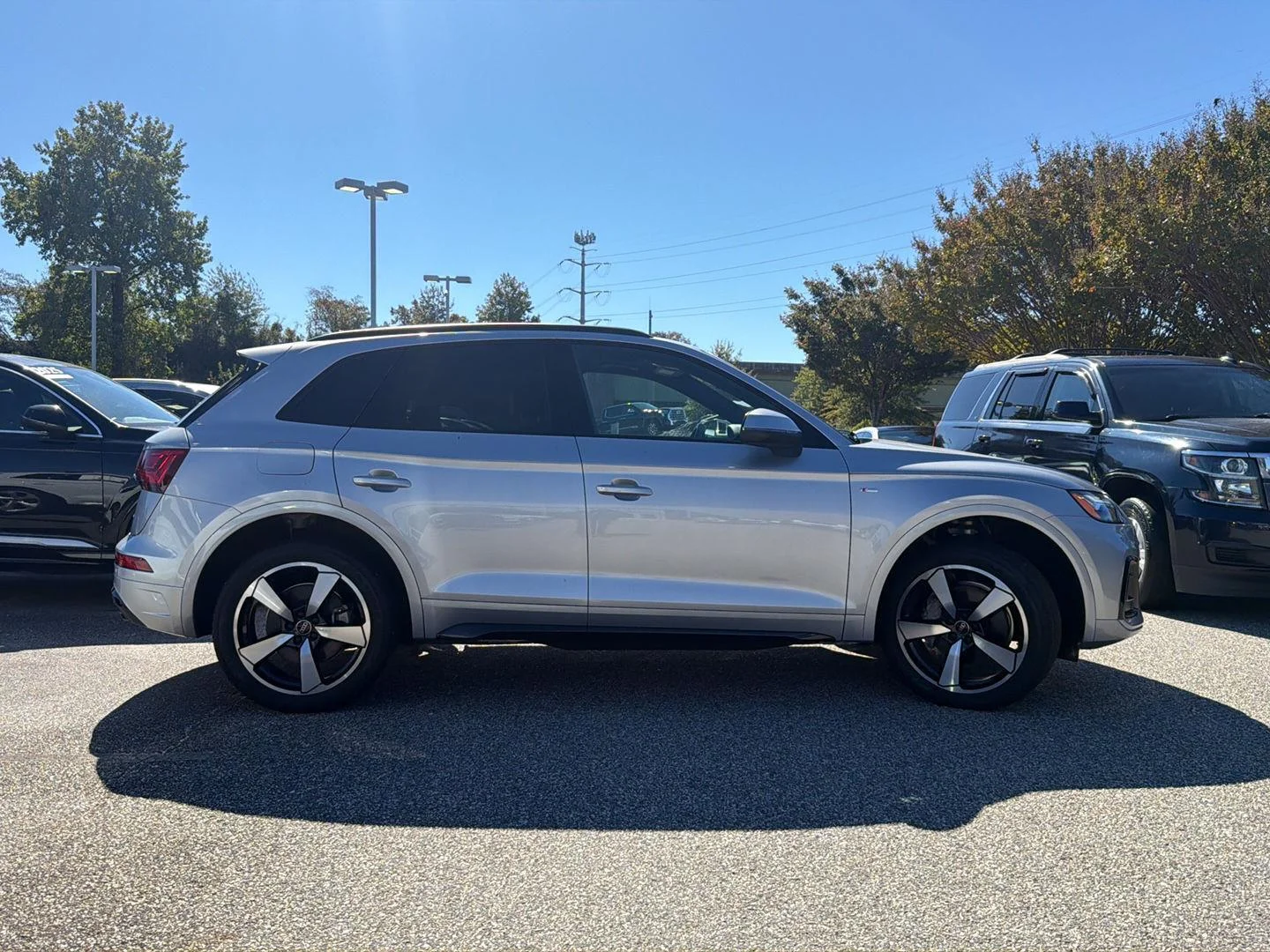 Certified Used 2023 Florett Silver Metallic Audi S line Premium Plus image 3