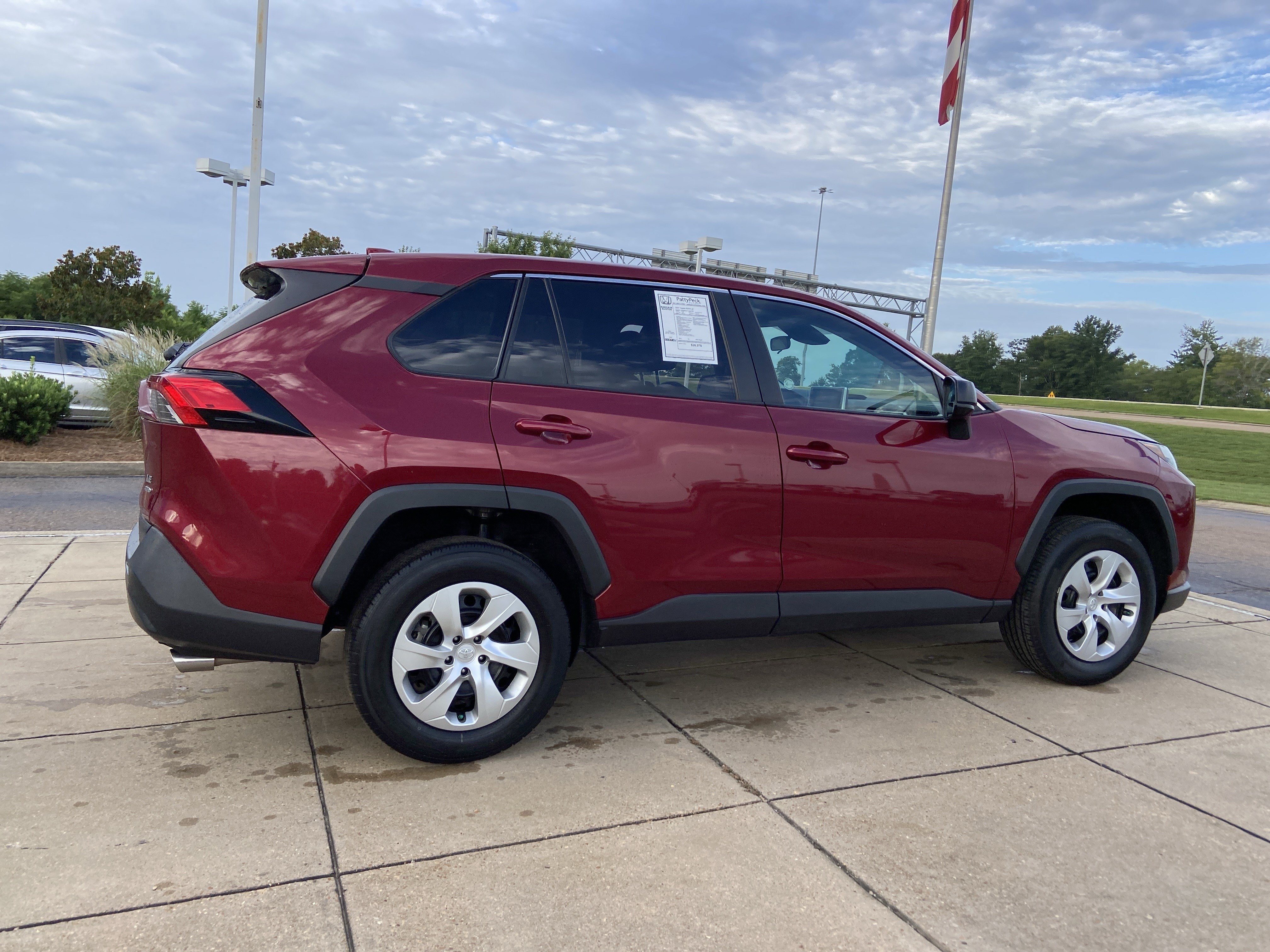 Used 2023 Ruby Flare Pearl Toyota LE image 12