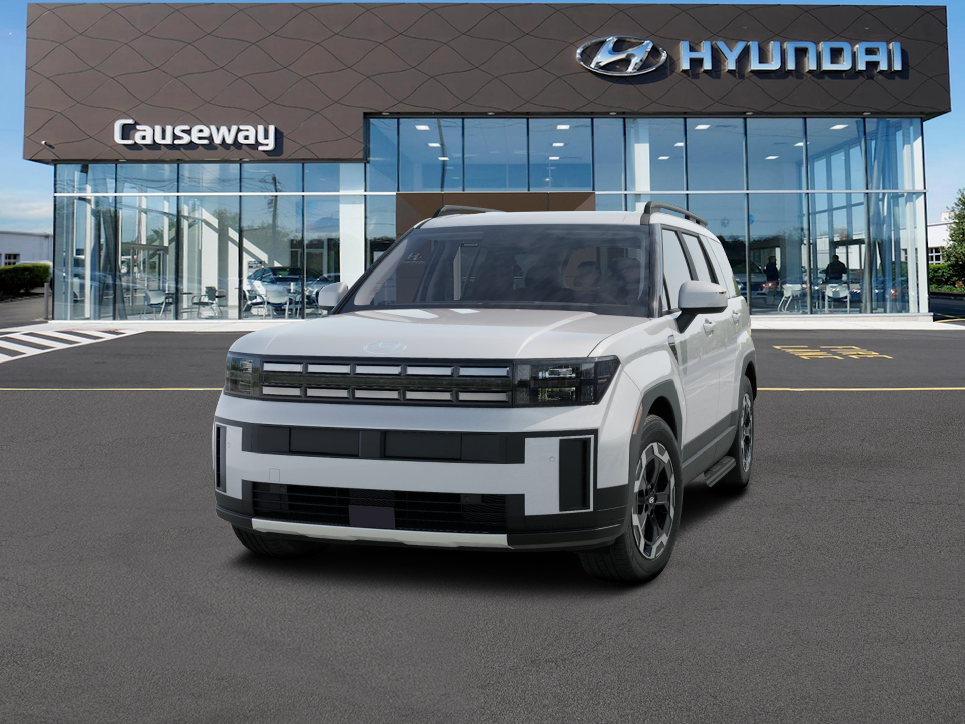 New 2026 White Hyundai SEL AWD image 7