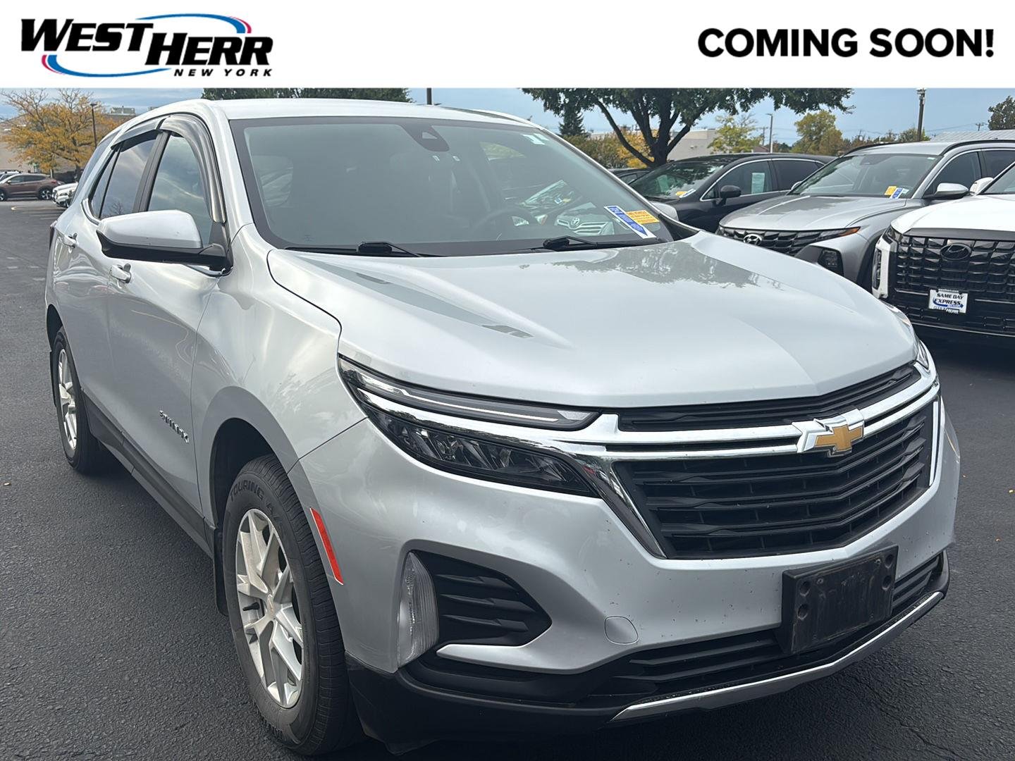 Used 2022 Silver Ice Metallic Chevrolet LT image 1