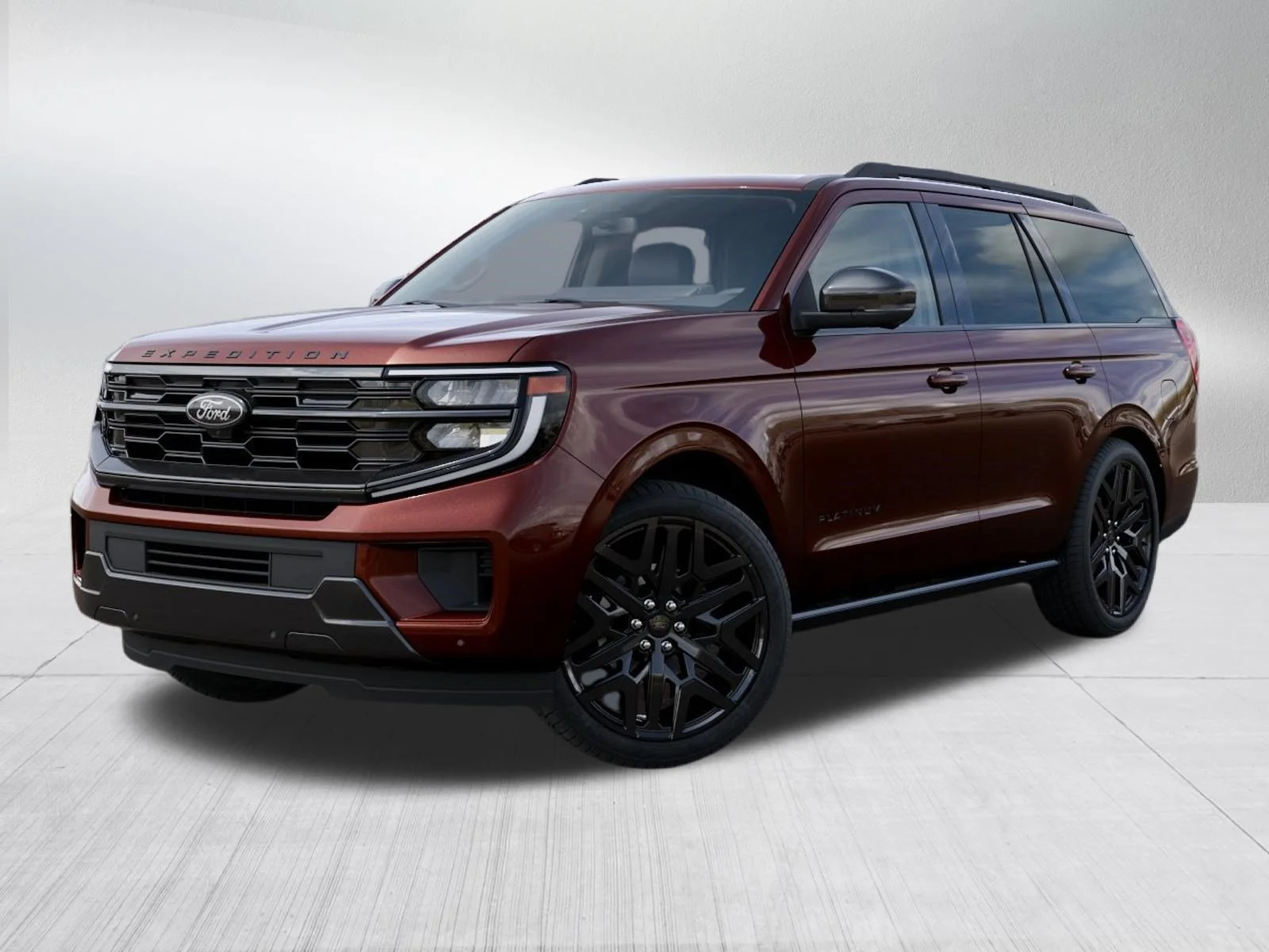 New 2027 Bronze Fire Metallic Tinted Clearcoat Ford Platinum image 2