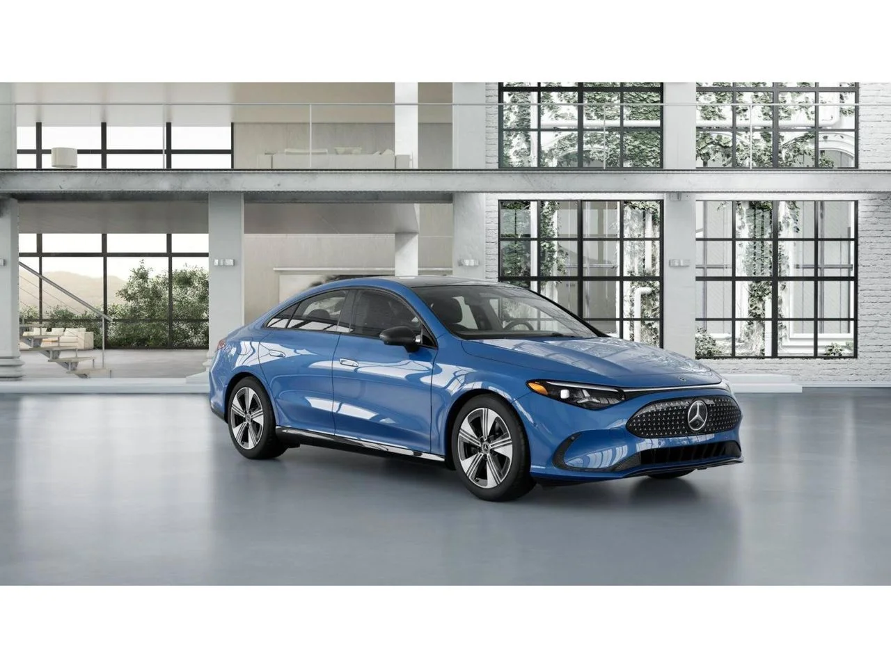 New 2027 Sky Blue Metallic Mercedes-Benz CLA 250+ image 11