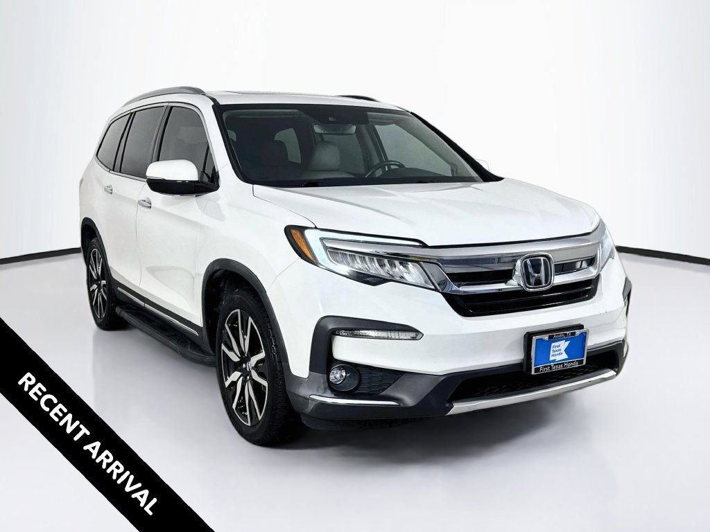 Certified Used 2021 Platinum White Pearl Honda Touring image 1