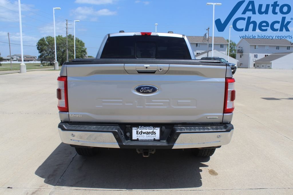 Used 2021 Silver Ford Lariat image 4