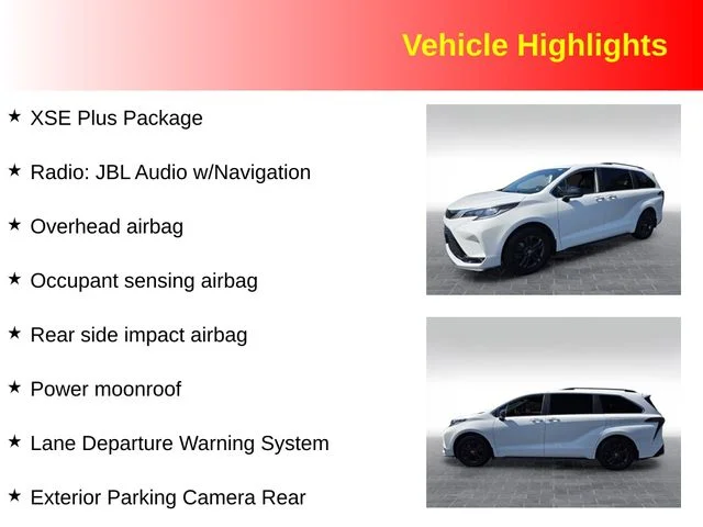 Used 2024 White Toyota XSE image 3