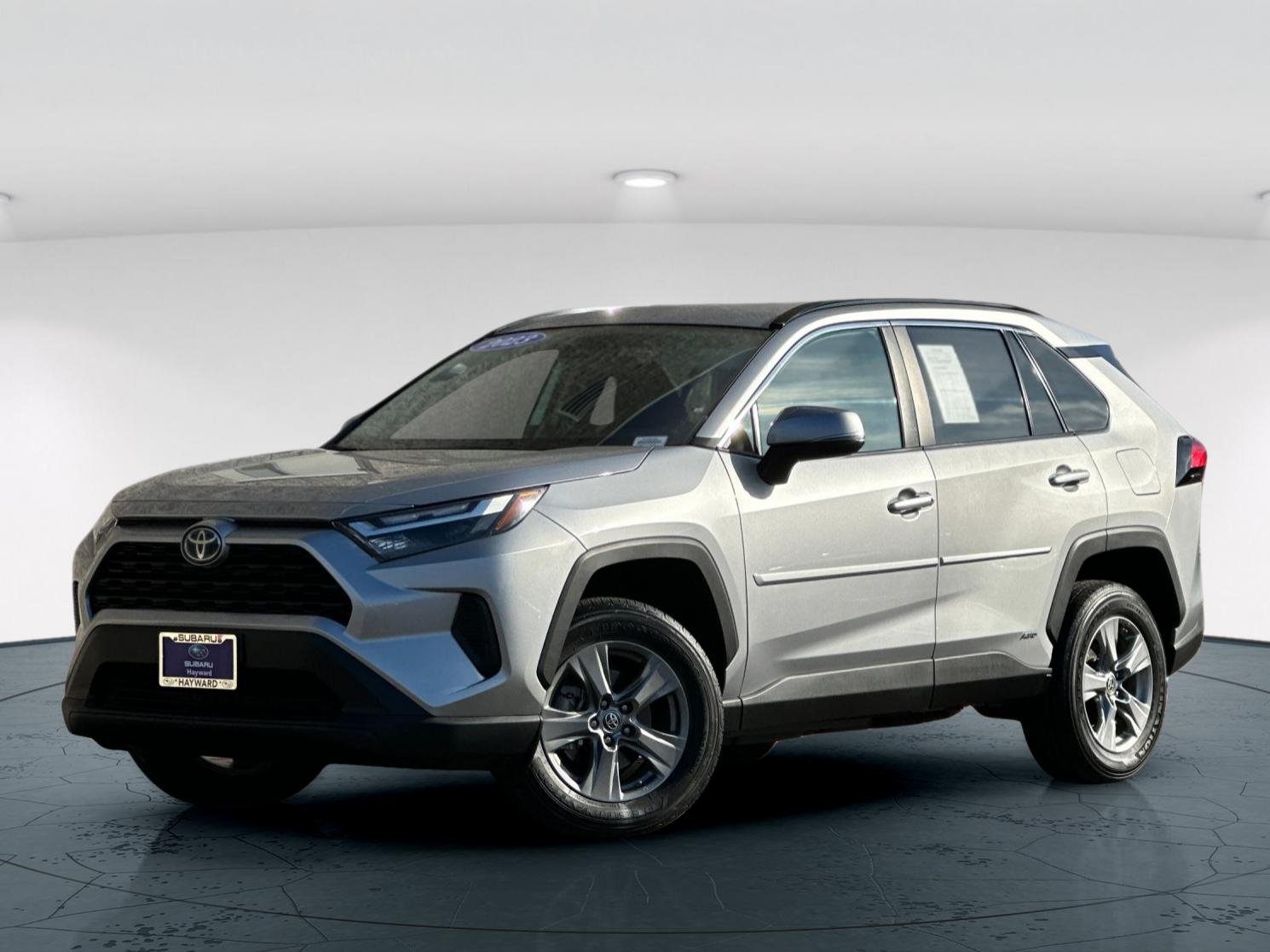 Used 2023 Silver Sky Metallic Toyota LE 4D Sport Utility image 2