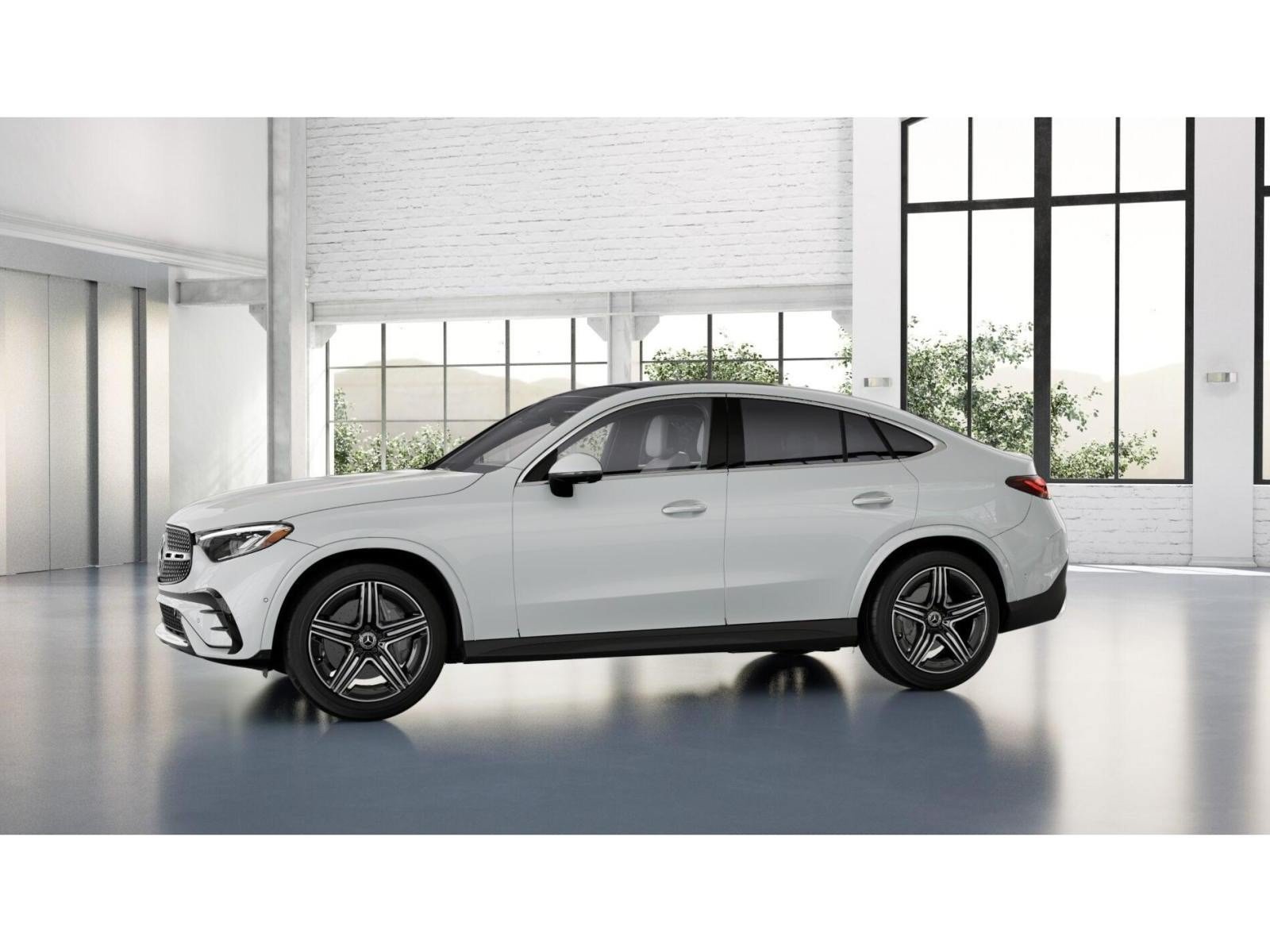 New 2026 MANUFAKTUR Moonlight White Metallic Mercedes-Benz GLC 300 Coupe 4D Sport Utility 4MATIC® image 37