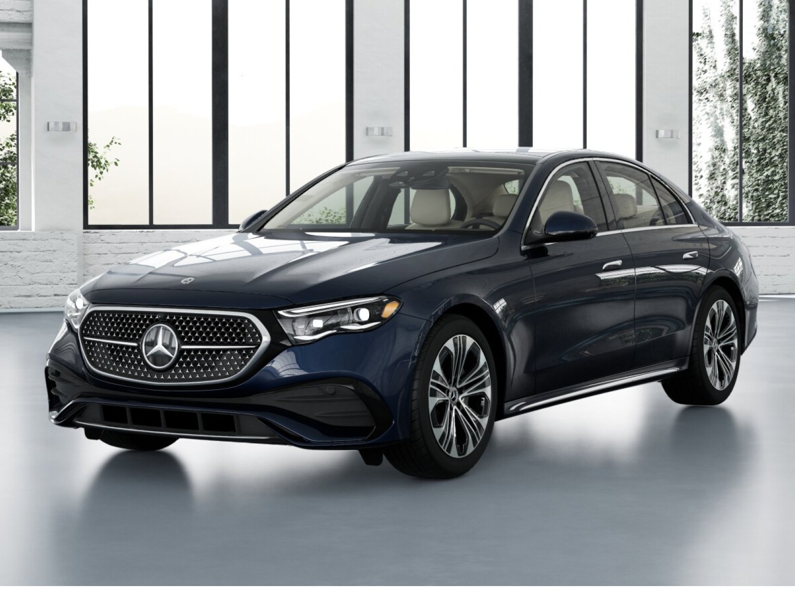 New 2027 Nautical Blue Metallic Mercedes-Benz E 350 4MATIC® Sedan image 1