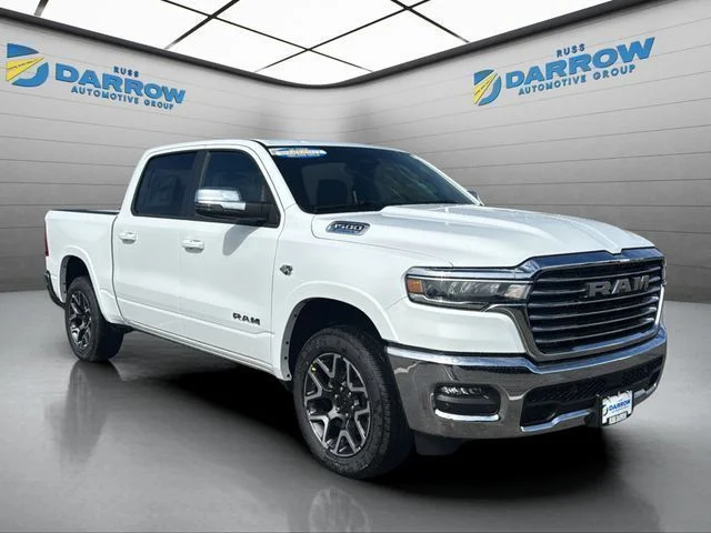 New 2026 Bright White Clear-Coat Exterior Paint RAM Laramie image 8