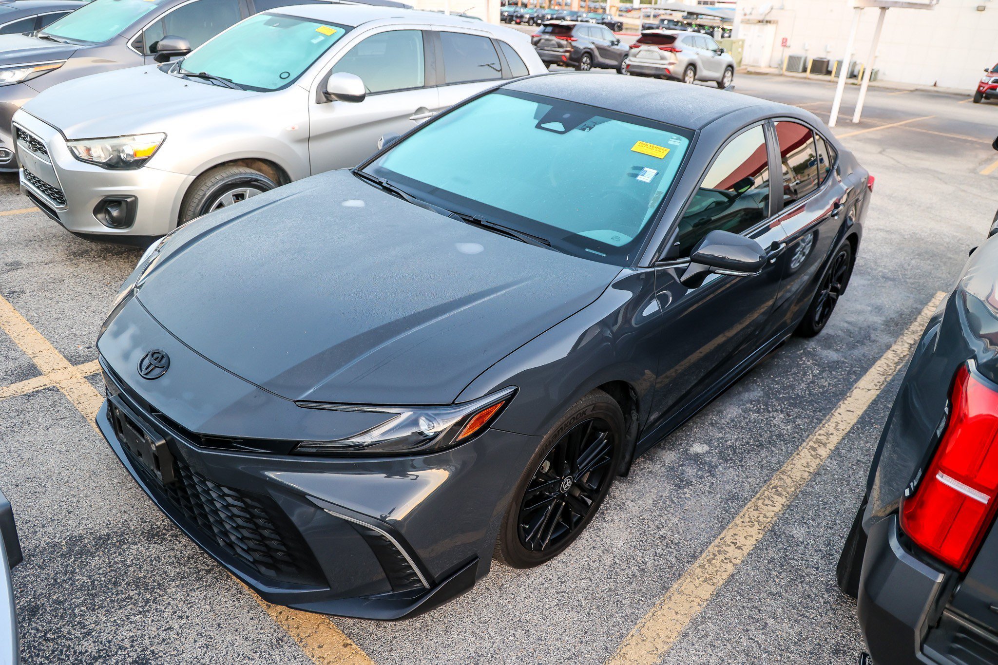 Used 2025 Gray Toyota SE image 2