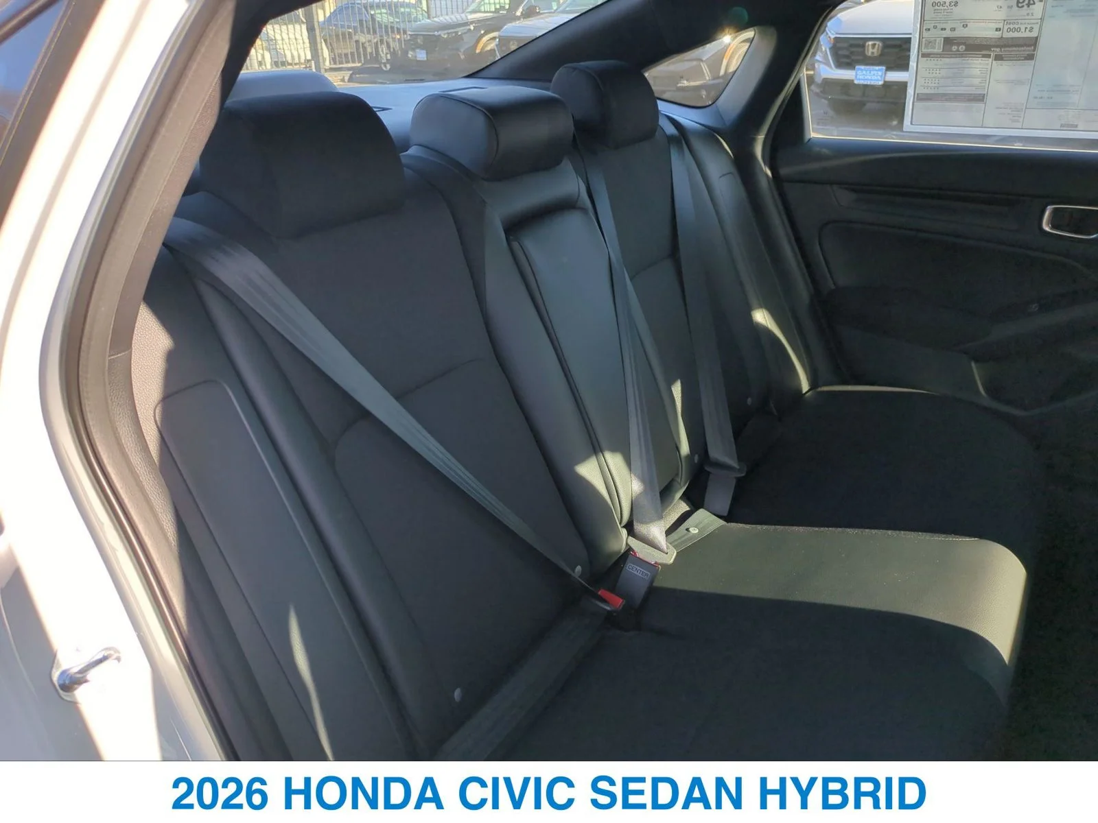 New 2026 Platinum White Pearl Honda 2WD Sport Hybrid image 24