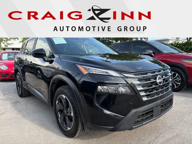 Used 2024 Black Nissan SV image 1