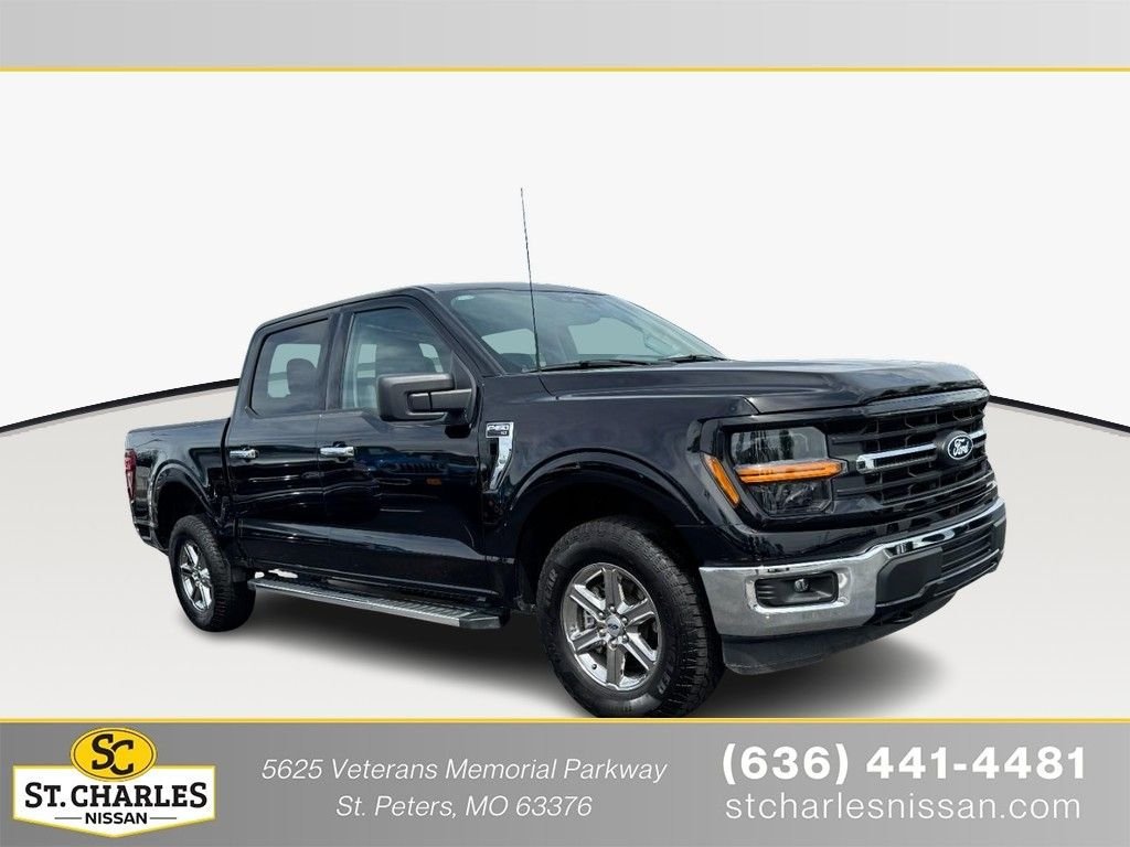 Used 2025 Black Ford XLT image 1