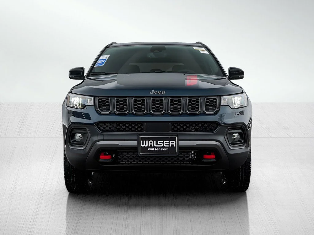 New 2026 Fathom Blue Pearl Coat Jeep Trailhawk image 2