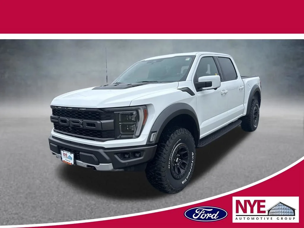 Used 2022 White Ford Raptor image 1