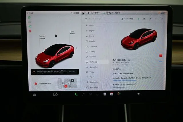 Used 2019 Red Tesla Long Range image 13