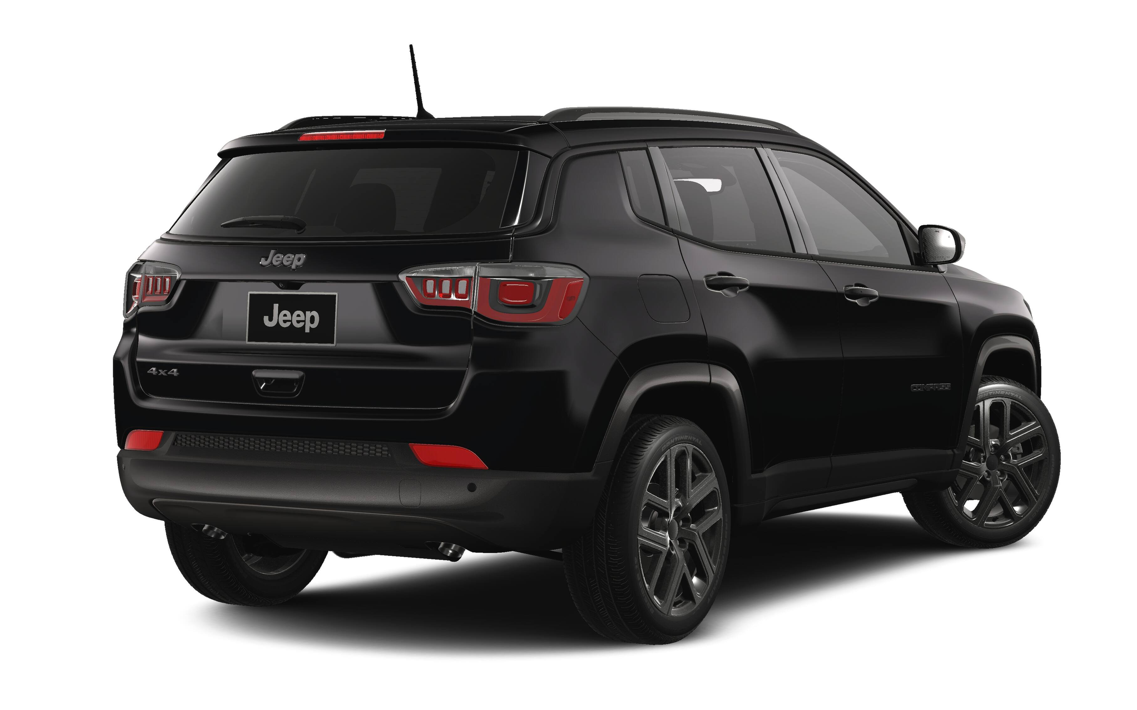 New 2026 Diamond Black Crystal Pearlcoat Jeep Limited image 2
