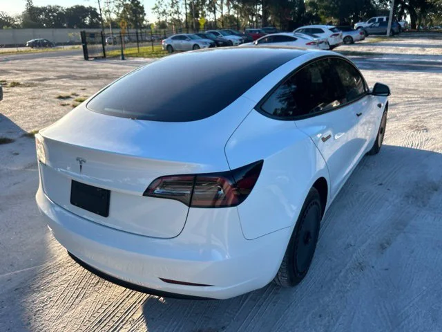 Used 2023 Pearl White Multi-Coat Tesla Base image 4