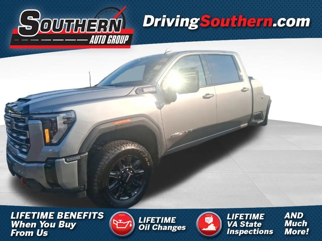 Used 2025 Silver GMC AT4 image 1