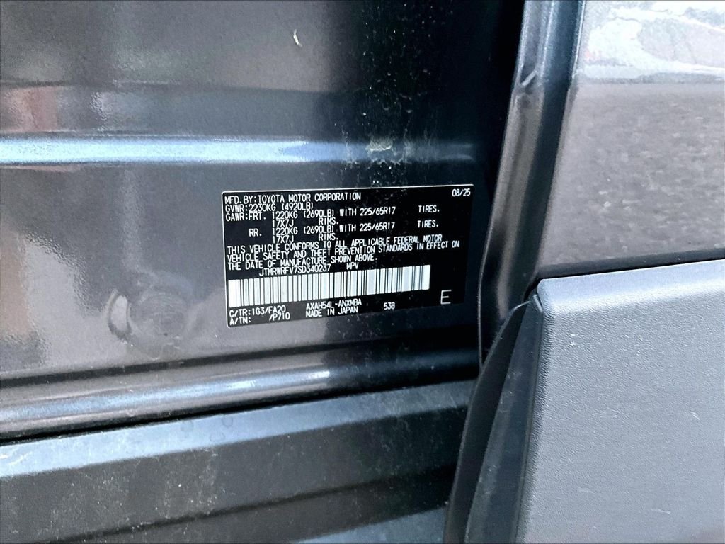 Certified Used 2025 Gray Toyota XLE image 9