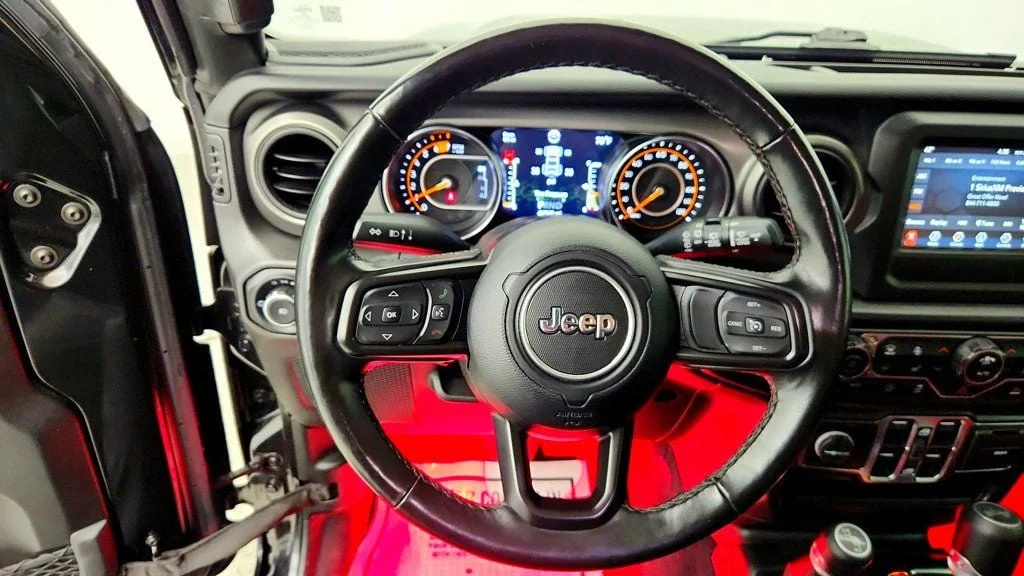 Used 2022 Black Clearcoat Jeep Unlimited Sport S 4x4 w/ Auto, Hard Top & Cold Weather Group image 13