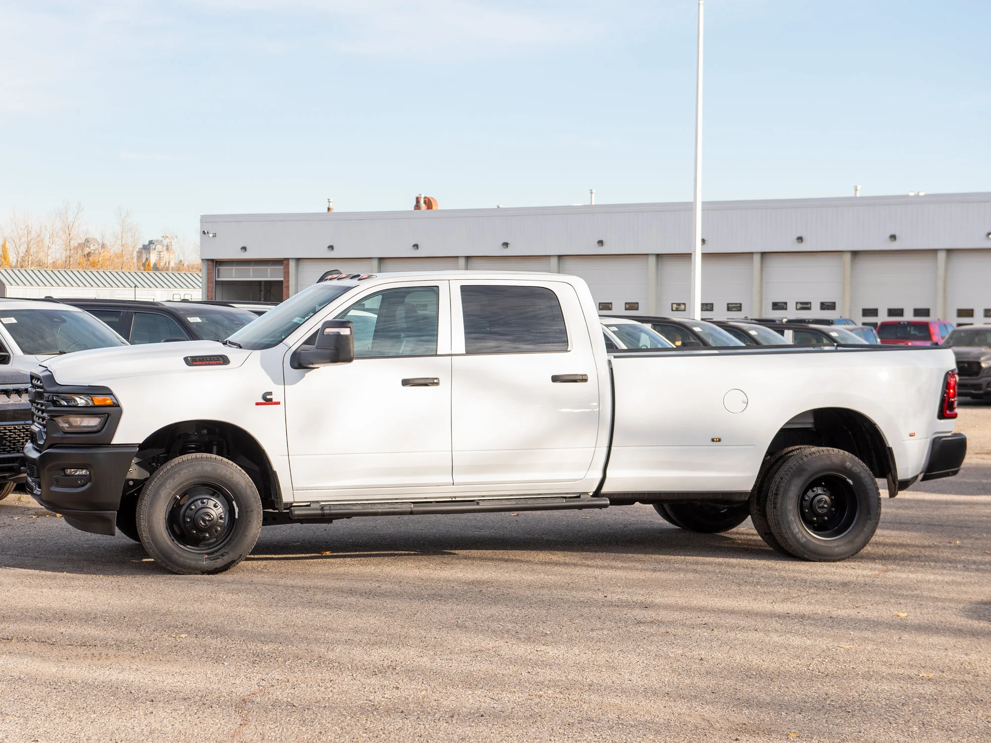 New 2026 White RAM Tradesman* Crew Cab 4x4, 8