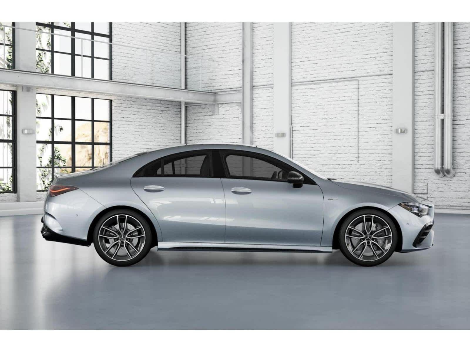 New 2026 Cirrus Silver Metallic Mercedes-Benz AMG® CLA 35 4MATIC® Coupe image 3
