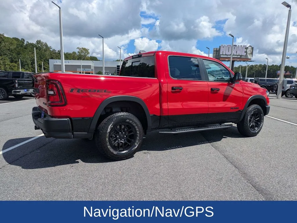 Certified Used 2025 Flame Red Clearcoat Ram Rebel image 4