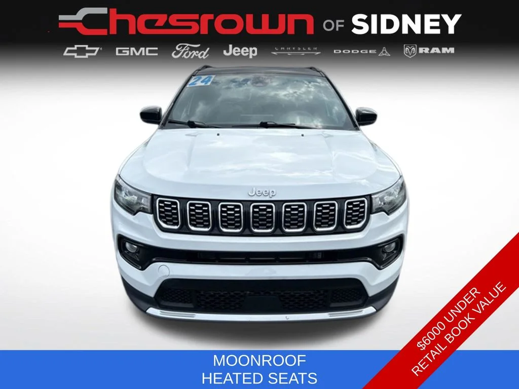 Used 2024 White Jeep Limited image 8