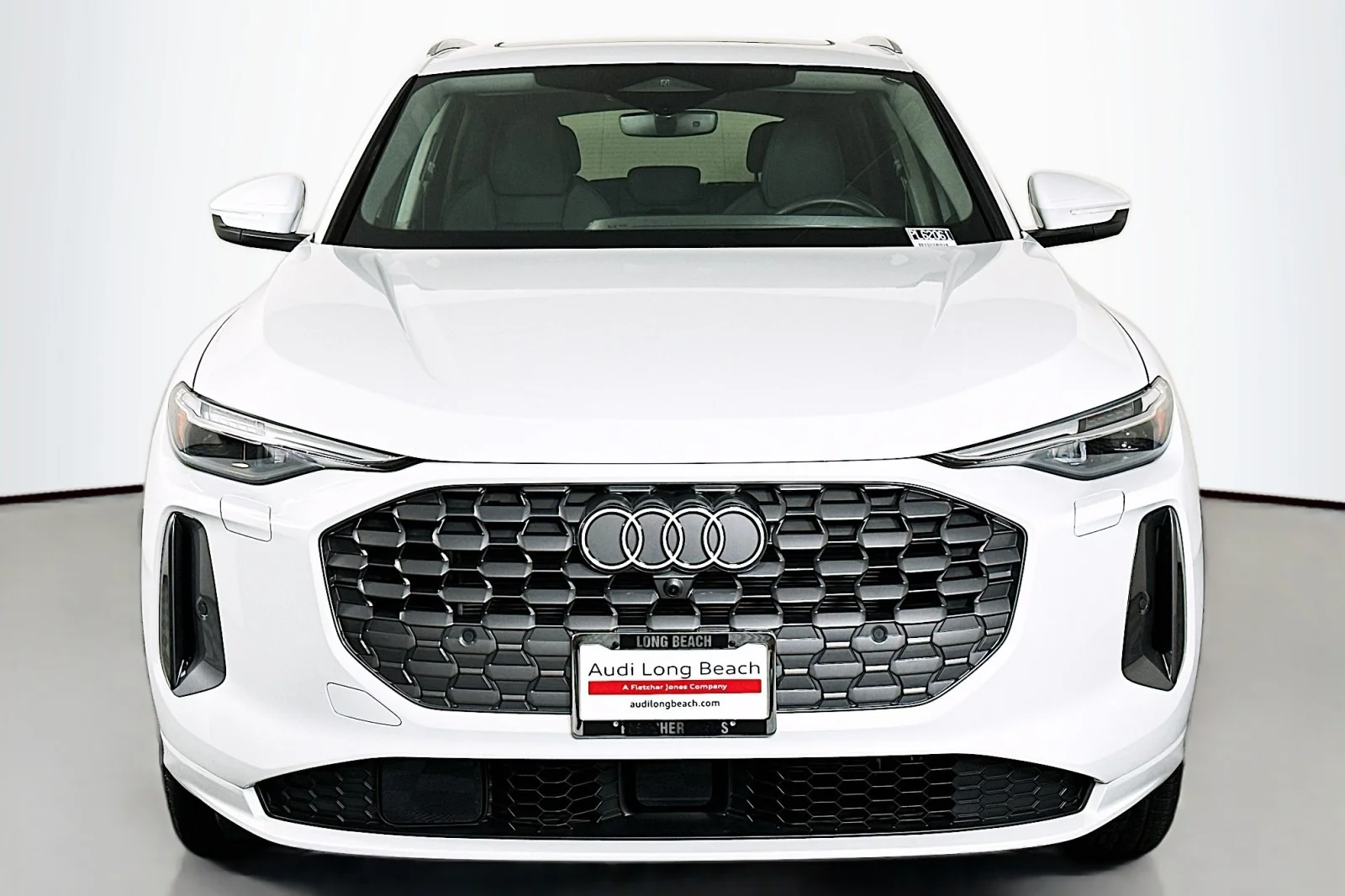 Used 2025 Glacier White Metallic Audi Premium Plus image 2