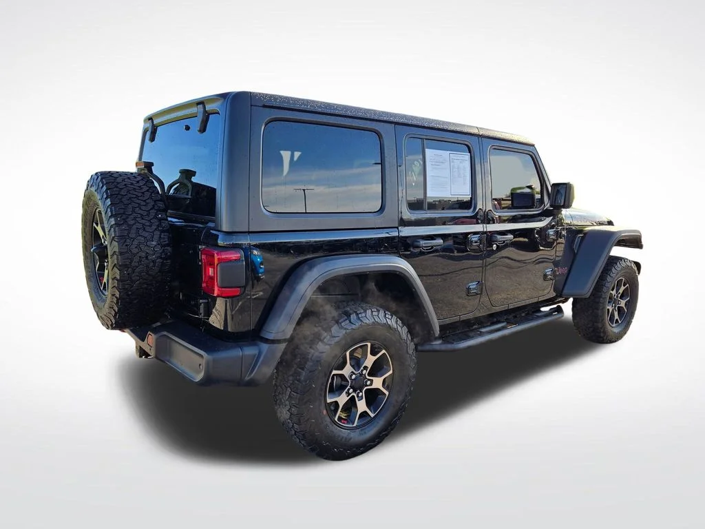 Used 2018 Black Jeep Unlimited Rubicon image 3
